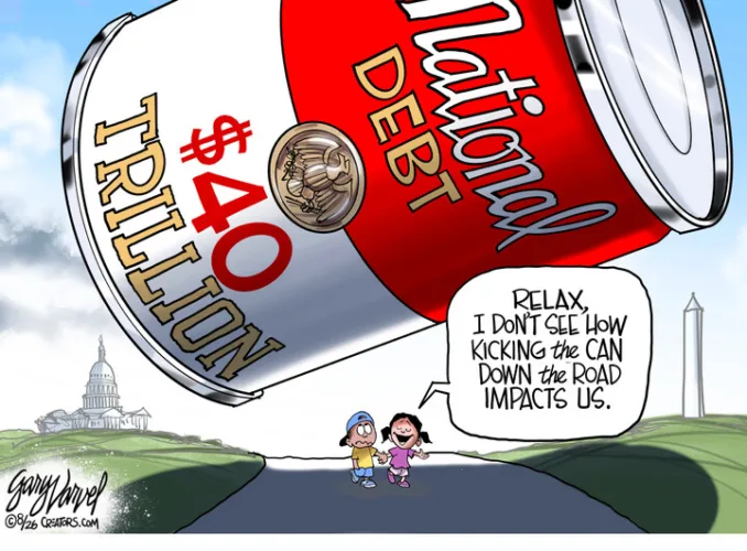 Editorial cartoon for Aug. 24, 2026